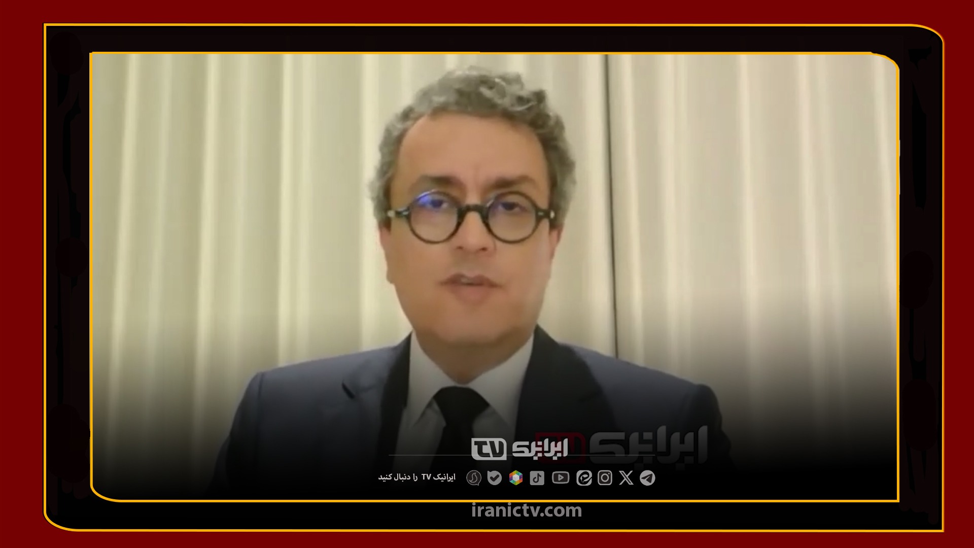  تو دهنی محکم و قاطع تحلیلگر برنامه به یاوه‌گویی مجری صدای آمریکا