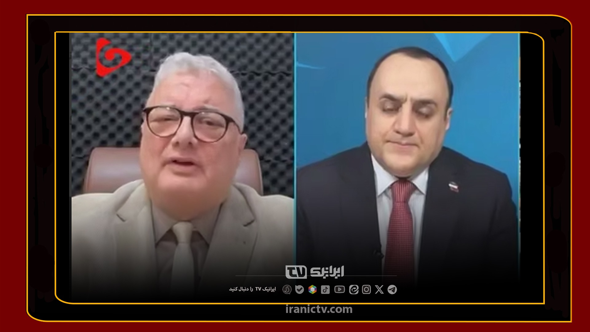   جدال و درگیری لفظی مهمان برنامه با مجری و کارشناس روی آنتن زنده!
