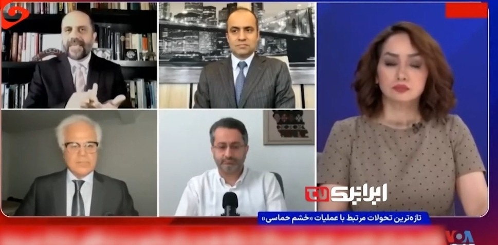 یاوه‌گویی کارشناس برنامه صدای تحلیلگر مخالف جمهوری اسلامی ایران را هم درآورد!