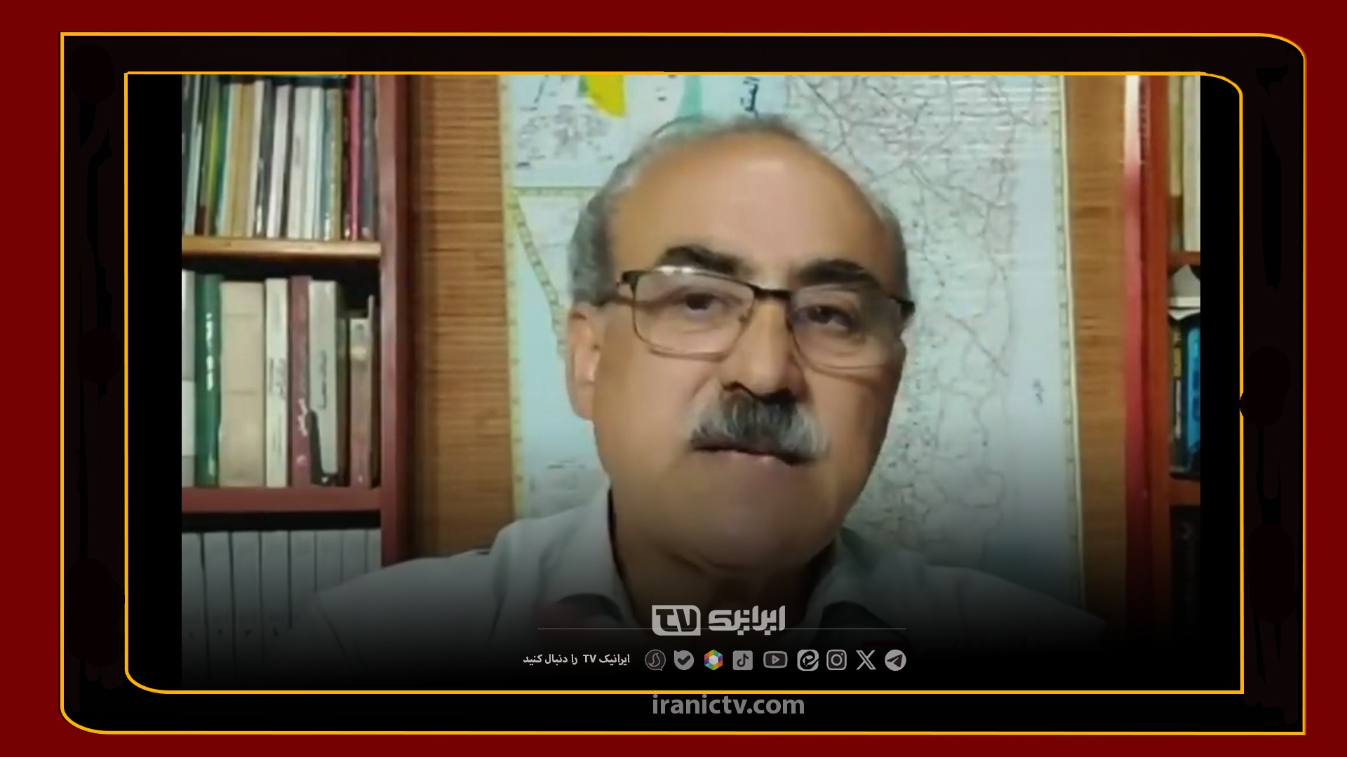  دفاع جانانه تحلیلگر فلسطینی از ایران در شبکه اسرائیلی